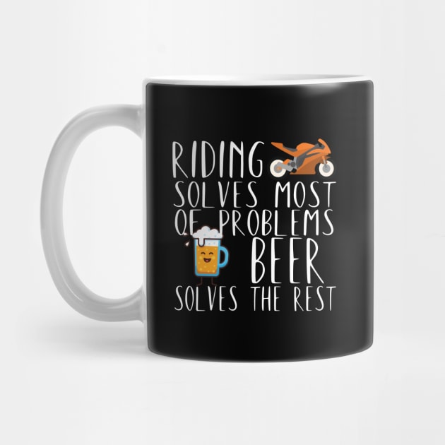 Motorcycle problems beer riding by maxcode